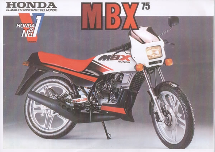 Faros y pilotos originales para Honda MBX 75