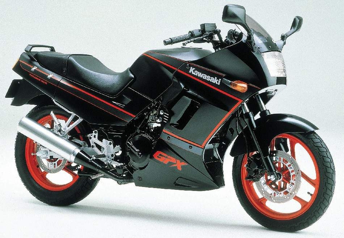 Estriberas originales para Kawasaki GPX 250 1989