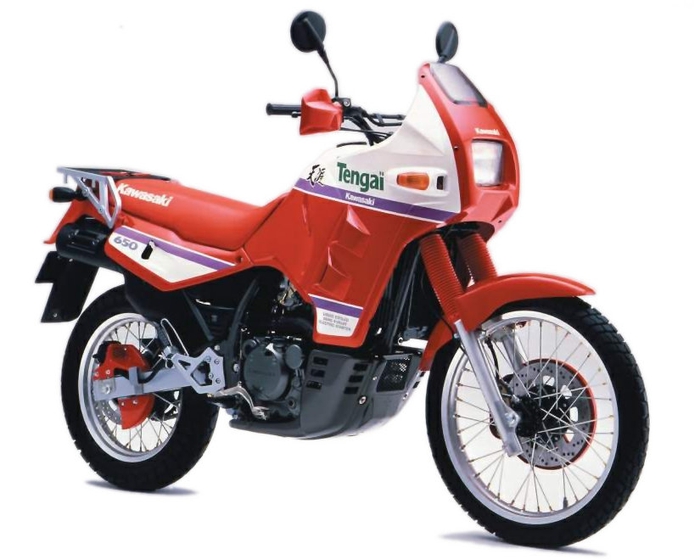 Plásticos, tapas y carenados originales para Kawasaki Tengai 650 1989 - 1991