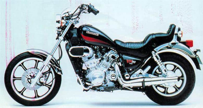 Pedales y piñones arranque, freno y cambio originales para Kawasaki Vulcan 750 1986 - 1992