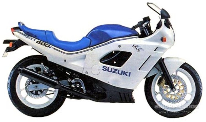Estriberas originales para Suzuki GSXF 600 1987 - 1997