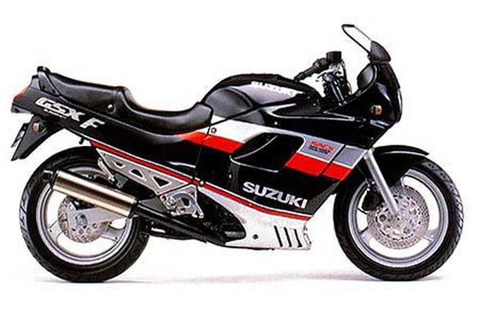 Accesorios varios, soportes y baúles originales para Suzuki GSXF 750 1991 - 1998