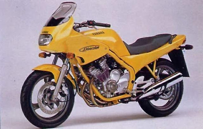 Espejos retrovisores originales para Yamaha Diversion XJ 600 1991 - 1997