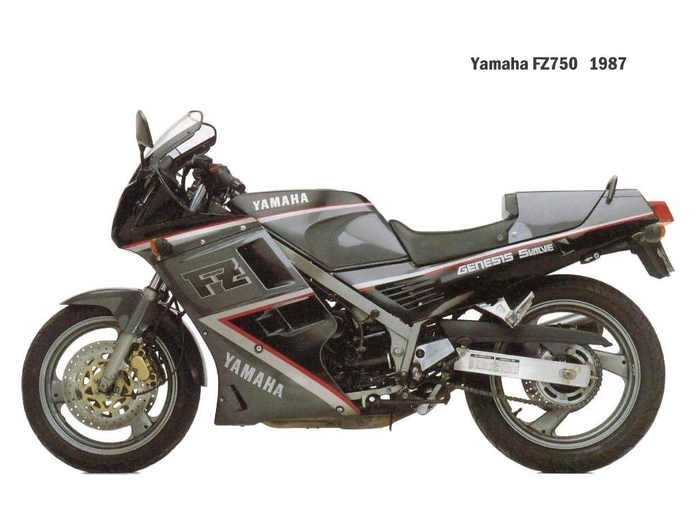 Piezas y recambios originales para Yamaha FZ 700 1987