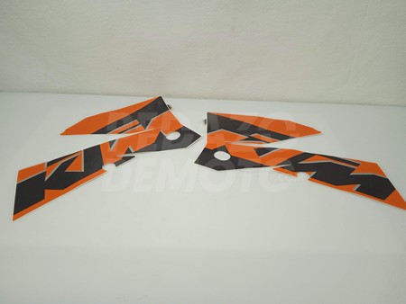 Calcas tapas laterales KTM EXC- 250 2001 - 2006
