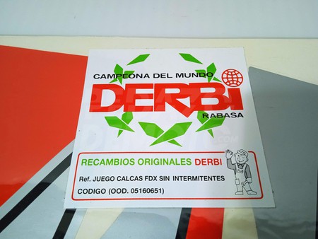 Juego de calcas Derbi FDX 50