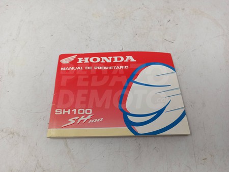 Manual del propietario original Honda Scoopy 100 1996