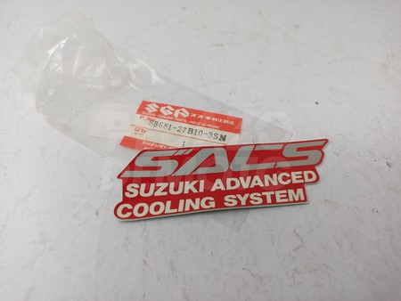 Pegatina lateral derecho / izquierdo Suzuki GSXF 600 1991 - 1996